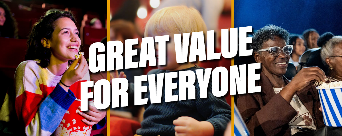 GREAT VALUE FOR EVERYONE